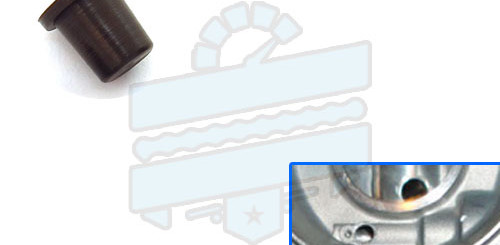 Carb Air Fuel Mixture Rubber Plug Bung - GV125 GT125R GV250 GT250