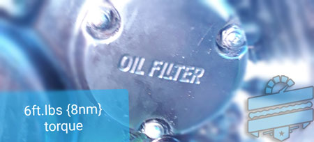 Hyosung Oil Change FIlter -