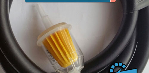 Uprated & Braided Fuel Line + Filter Kit :: Hyosung GV125 & GV250 {Carby Models}