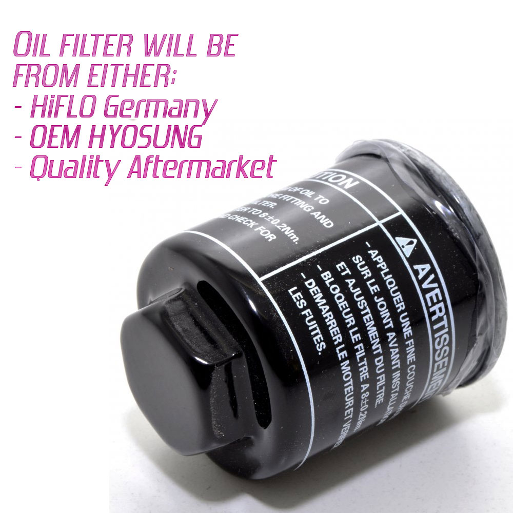 Hiflofiltro HF131 Oil Filter For Hyosung GV125 & GV250 Aquila (2000-2015)
